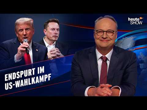 Zerbricht die Ampel im November? | Trump & Musk – das Duo aus der Hölle | heute-show vom 01.11.2024