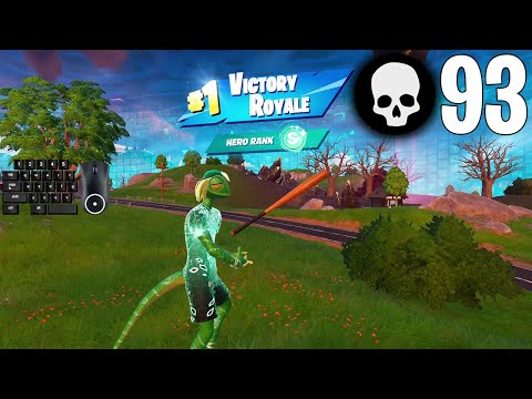NEW UPDATE! 93 Elimination Solo vs Squads Wins Full Gameplay (Fortnite Chapter 6)
