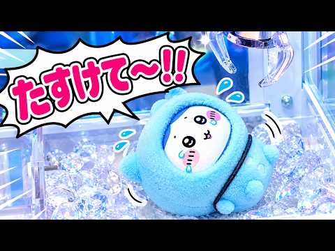 【ちいかわ】ハチワレがUFOキャッチャーにとじこめられた!!キュアアルカナといっしょにたすけだそう🛸名探偵プリキュアのクレーンゲームチャレンジ!