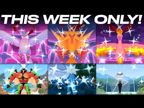 These Pokémon are Back for One Week!