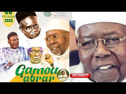 DIRECT GAMOU ABRAR 2025 SERIGNE ABDOUL AZIZ AL AMINE