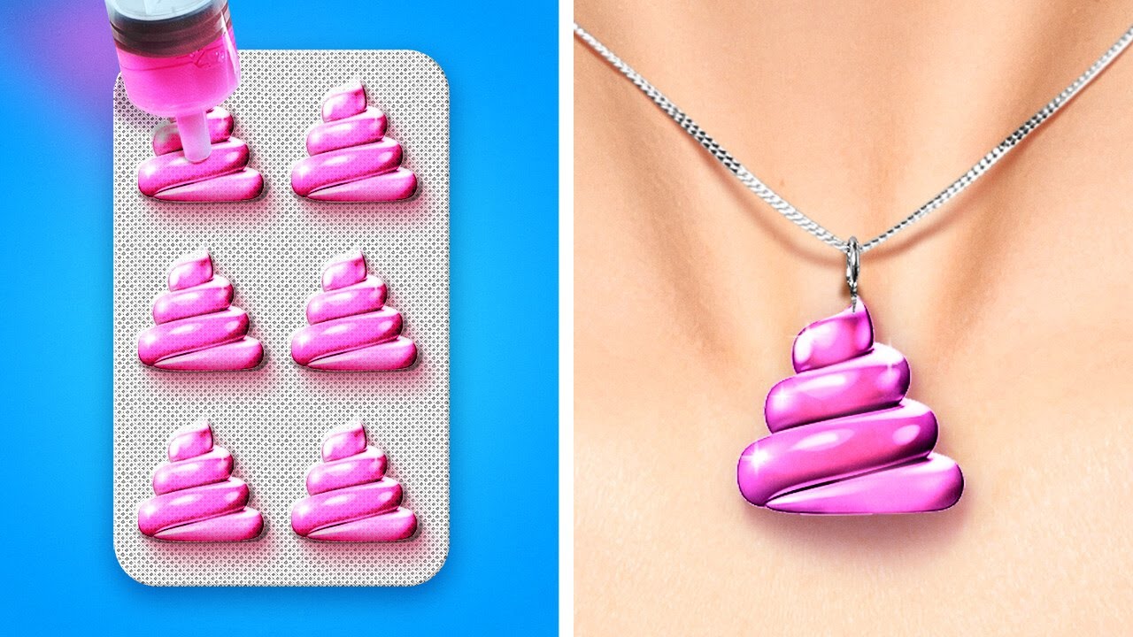 Amazing DIY Jewelry || Hot Glue, Epoxy Resin, 3D Pen Crafts