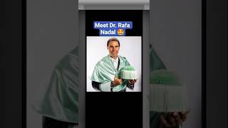 Rafael Nadal Awarded Honorary Doctorate in Madrid 🎓🤩