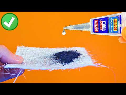 Mix Super Glue and Fiberglass and Never Throw Away Broken Plastic Again!