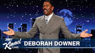 Thumbnail for the video "Melania Trump Terrifies Staffers, Colman Domingo's Online Troll Deborah & How He Broke into Showbiz" from Jimmy Kimmel Live