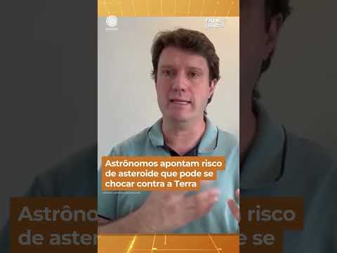 Astrônomos apontam risco de asteroide que pode se chocar contra a Terra #Shorts #FalaBrasil