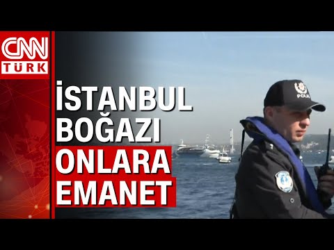 Polis ekipleri boğaza indi, teknelerde denetim yaptı