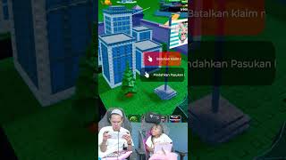 KITA DISERANG ‼️KOTA LEIKA MAU DIREBUT SAMA MUSUH DI ROBLOX #leikagaming #roblox #shorts