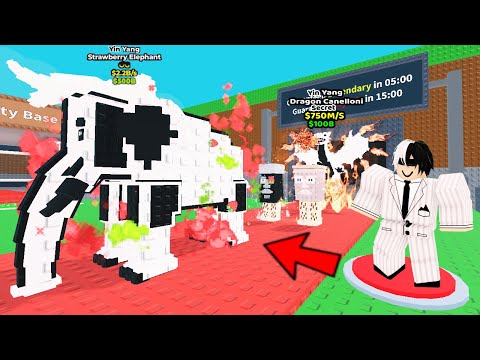 Robé los BRAINROTS MÁS SECRETOS con ESTE BOTON SECRETO a el CREADOR FALSO en Steal a brainrot? 😮