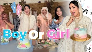 VLOG-  حفلة كشف الجنين 🤭 ولد 🩵او بنت🩷؟ حمقتهم 🤣
