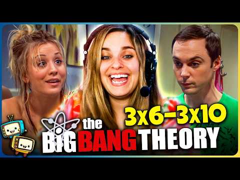 THE BIG BANG THEORY (2009) Season 3 Episodes 6-10 Reaction! | First Time Watch