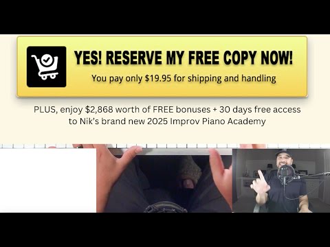 "The Piano Spark": 100% Free Book (Get My Muscle Memory Into Your Hands)