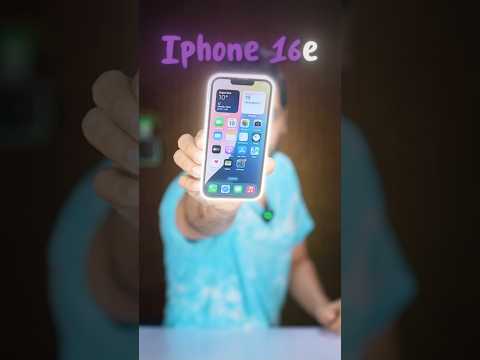 iPhone 16e First Look : iPhone 14 🤐 ? #shorts