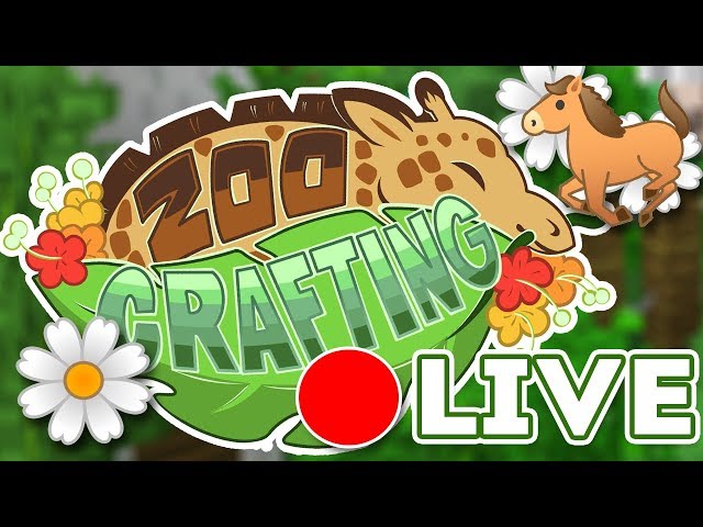 Riding into the Meadow of Horses?! ?? Zoo Crafting • LIVE ?