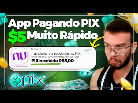 [$5 REAIS MUITO RÁPIDO] NOVO APP para GANHAR DINHEIRO - Aplicativo para Ganhar Dinheiro 😮