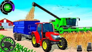 Real Farming Tractor Simulator #1 Driver Indian Tractor Simulator Gameplay @Jscgaming