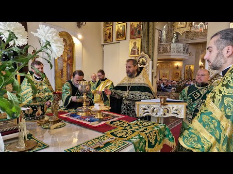 День Святой Троицы. Божественная Литургия, Великая вечерня 23.06.2024 Токсово