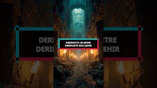 Derinkuyu: 85 Metre Derinlikte Gizli Şehir | Kapadokya'nın Mucizesi #shorts #kapadokya