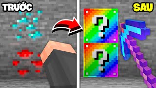 Minecraft nhưng Khoáng Sản là LUCKY BLOCK