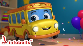 Namma School Bus bandide -Ready for School | Kannada Rhymes for Children | Infobells #kannadarhymes