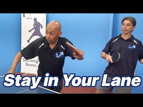 Stay in Your Lane Doubles: A New Table Tennis Game