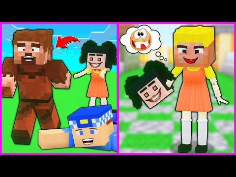 EFEKAN KORKUNÇ SQUİD KIZ KILIĞINA GİRDİ, HERKESİ TROLLEDİ! 😱 - Minecraft