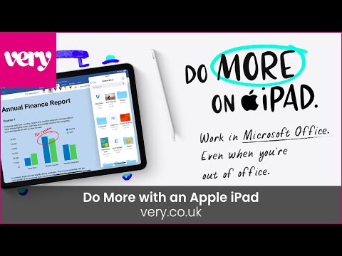 very.co.uk & Very Promo Code video: Do More with an Apple iPad x Very