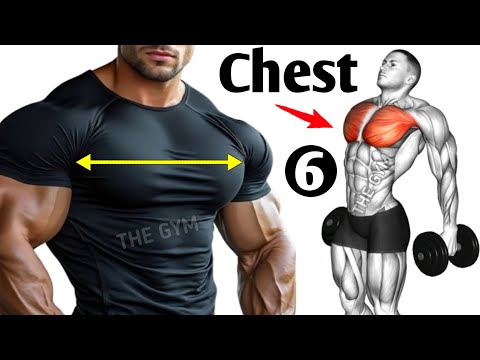 6 Gym Chest Day Workout ( fastest )