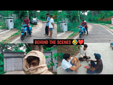 My First Vlog❤ & Our First Behind The Scenes🤣 || Raj Editor