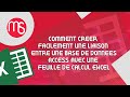 COMMENT CREER UNE LIAISON ENTRE UNE BASE DE DONNEES ACCESS ET UNE FEUILLE DE CALCUL EXCEL