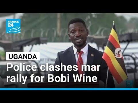 Clashes erupt between police and protesters at rallies for Uganda opposition leader Bobi Wine