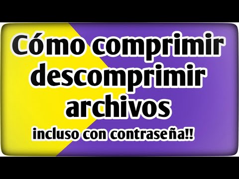 Guía completa: 🗄️🗃️ Cómo comprimir archivos con contraseña y descomprimir fácilmente ¡¡GRATIS!! 🗃️🗄️