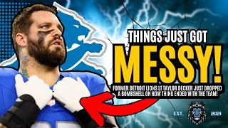 Taylor Decker Feels "BLINDSIDED" By The Detroit Lions!