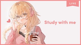 【 Study with me 】休日自習室 ☕長時間 いっしょに勉強&作業【 にじさんじ / 家長むぎ 】