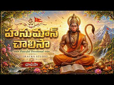 Hanuman Chalisa 🕉️ | Destroy Fear &amp; Obstacles | Powerful Telugu Devotional Song | Kaltracks Studio