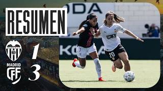 DERROTA DEL VALENCIA CF FEMENINO CONTRA EL MADRID CFF (1-3) | VALENCIA CF