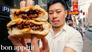 YouTube video thumbnail: This Pork Bun is the #1 Street Food in Chinatown NYC