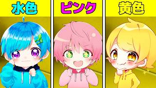 自分の色だけ塗って絶対にバレない場所に隠れたら..【めっちゃカメレオン】