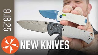 Flashy vs Dull - New Knives September 18th, 2025 at KnifeCenter