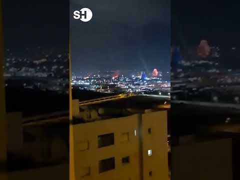 HAYFA'DAKİ PETROL RAFİNERİSİNİN VURULMASININ EN NET GÖRÜNTÜSÜ!