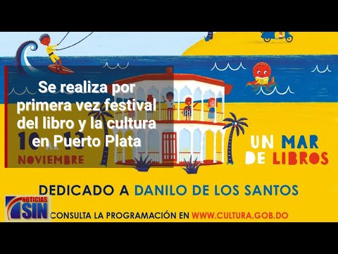 Festival del libro en Puerto Plata se celebra en noviembre