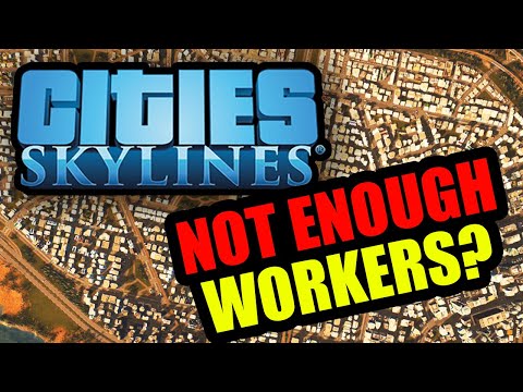 cities skylines high unemployment available jobs