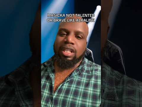 Masicka Not Talented Or Brave Like Alkaline #shorts