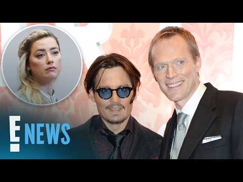 Paul Bettany Addresses Controversial Johnny Depp Texts About Amber Heard | E! News
