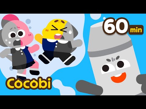 The Gray Crayon Steals Colors!😭 Color Songs Compilation for Kids | Cocobi