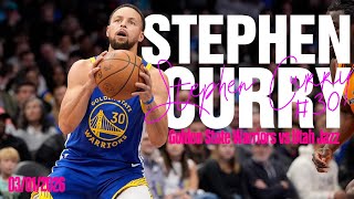 Stephen Curry | 31 Points | 2 Rebounds | 5 Assists - 7.8  RATING. vs Utah Jazz