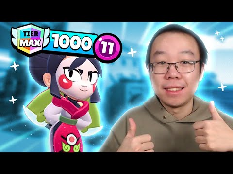 NEUER BRAWLER KAZE SO TEUER😱 0-1000🏆 (ohne lose!)