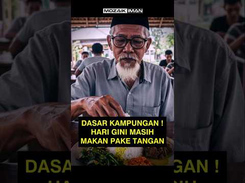 Ketika Haji Agus Salim Membuat Diplomat Eropa Terdiam #kuliner #sunnah
