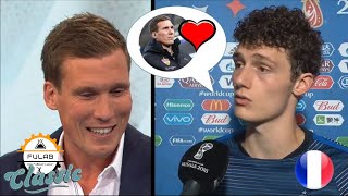 CLASSICS! Benjamin PAVARD Interview nach Traumtor WM 2018 und Lob an Trainer HANNES WOLF