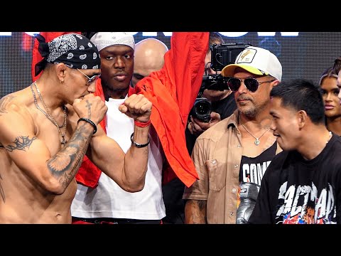 DANCING TONY FERGUSON! vs Salt Papi • WEIGH IN & FINAL FACE OFF | Misfits Boxing